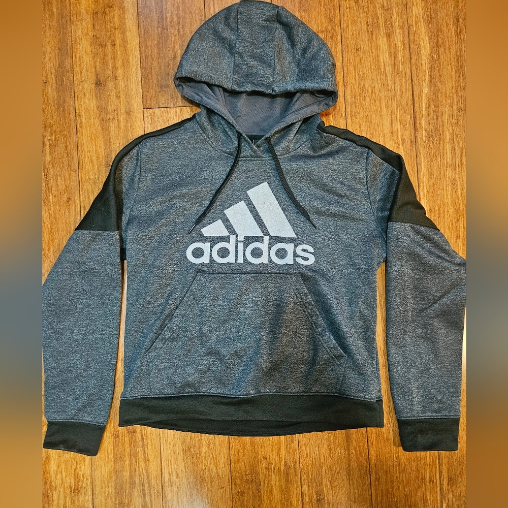 Adidas Climawarm Sweater Black and Grey Size Medium